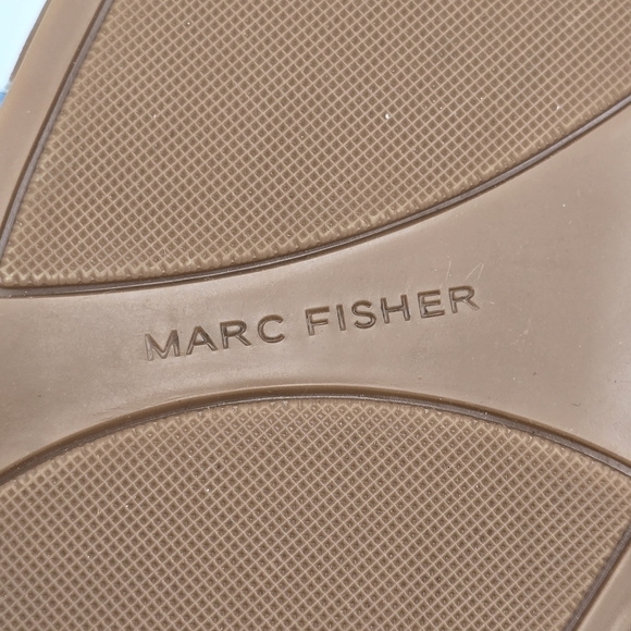 NWOT Marc Fisher Lasket Flat Slide Sandals, Surf Blue, Women's 5.5M - Picture 12 of 12